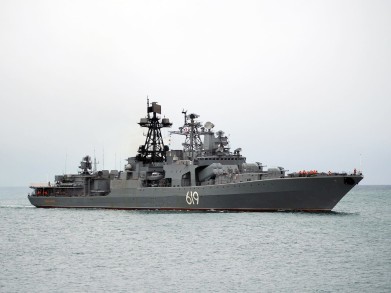БПК «Североморск» и МПК «Онега» завершили учения в Баренцевом море