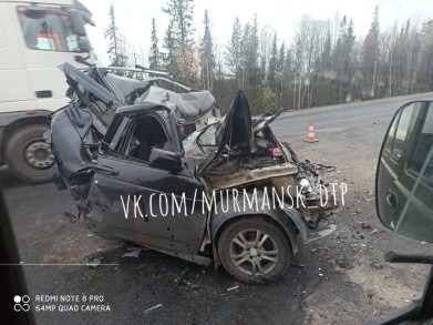 Массовое ДТП с участием грузовиков произошло под Мурманском