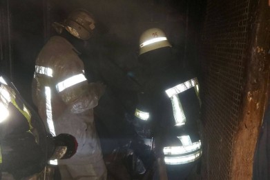 Пять детей и трое взрослых были эвакуированы при пожаре в Корзуново