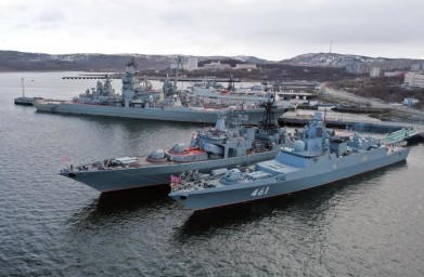 Силы Северного флота вернулись в места базирования после учений в Арктике
