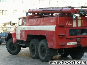Пожар в Кильдинстрое