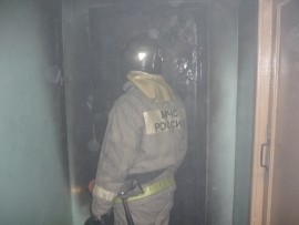 Торговый центр Пассаж горел в Коле