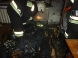 Девять человек было спасено при пожаре в Мончегорске
