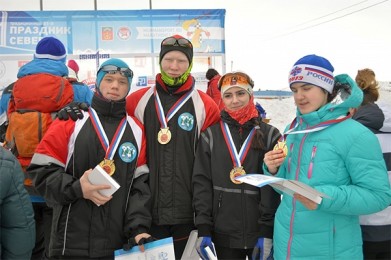 В рамках 81-го Праздника Севера впервые прошли соревнования по лыжным гонкам среди людей с ограниченными возможностями здоровья