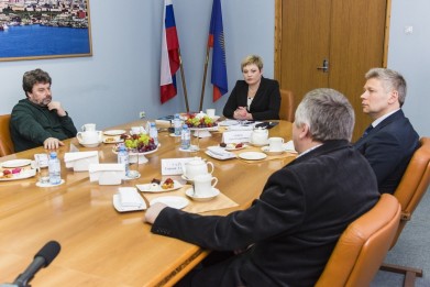 Марина Ковтун встретилась с российскими писателями
