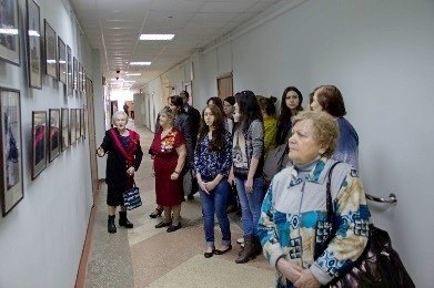 В Мурманском технологическом колледже сервиса открылась фотовыставка, посвящённая 70-летию Победы в Великой Отечественной войне