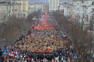 Марина Ковтун поблагодарила всех жителей Мурманской области за участие в праздновании 70-летия Победы в Великой Отечественной войне