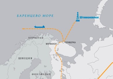 Total вернет «Газпрому» 25% в Штокмановском месторождении