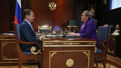 Вопросы рыбопромышленного комплекса и ПОЭЗ обсудили Дмитрий Медведев и Марина Ковтун