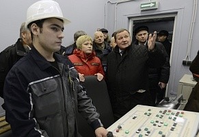 В отделении Сайда-Губа Северо-Западного центра по обращению с радиоактивными отходами «СевРАО» состоялось открытие Центра по переработке, кондиционированию и долговременному хранению радиоактивных отходов