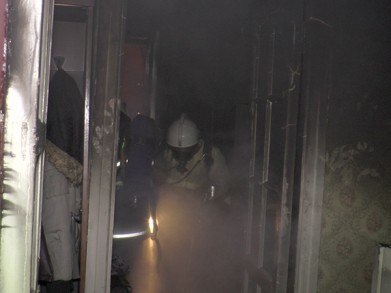 Один человек погиб при пожаре в Оленегорске