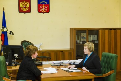 Итоги работы и основные задачи ведомства губернатор Марина Ковтун обсудила с министром образования и науки Мурманской области Наталией Карпенко