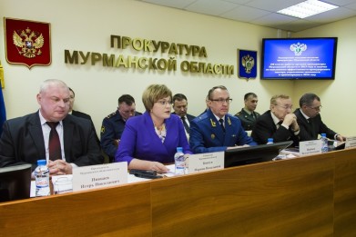 Губернатор Марина Ковтун приняла участие в расширенном заседании коллегии прокуратуры Мурманской области