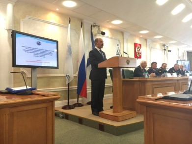 Заместитель губернатора Мурманской области Игорь Бабенко принял участие в собрании представителей членов Межрегиональной ассоциации субъектов РФ и городов, шефствующих над кораблями и частями Северного флота