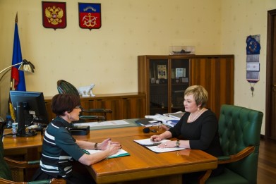 Меры по повышению качества медицинского обслуживания губернатор Марина Ковтун обсудила с сопредседателем регионального штаба ОНФ Татьяной Кусайко