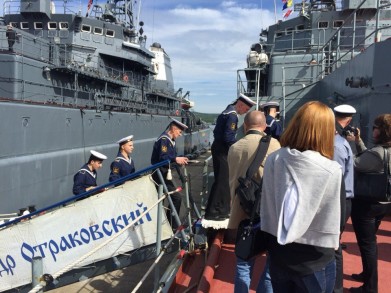 БДК «Александр Отраковский» из Сирии вернулся в Североморск