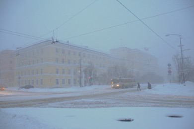 В Мурманске ожидается усиление ветра