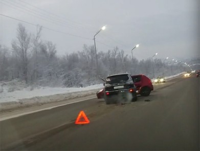 Мужчина пострадал в столкновении автомобилей под Североморском