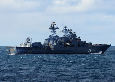 Большой противолодочный корабль «Североморск» в третий раз за год прибыл на Сейшелы