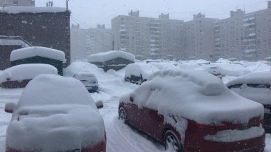По области пройдёт небольшой снег