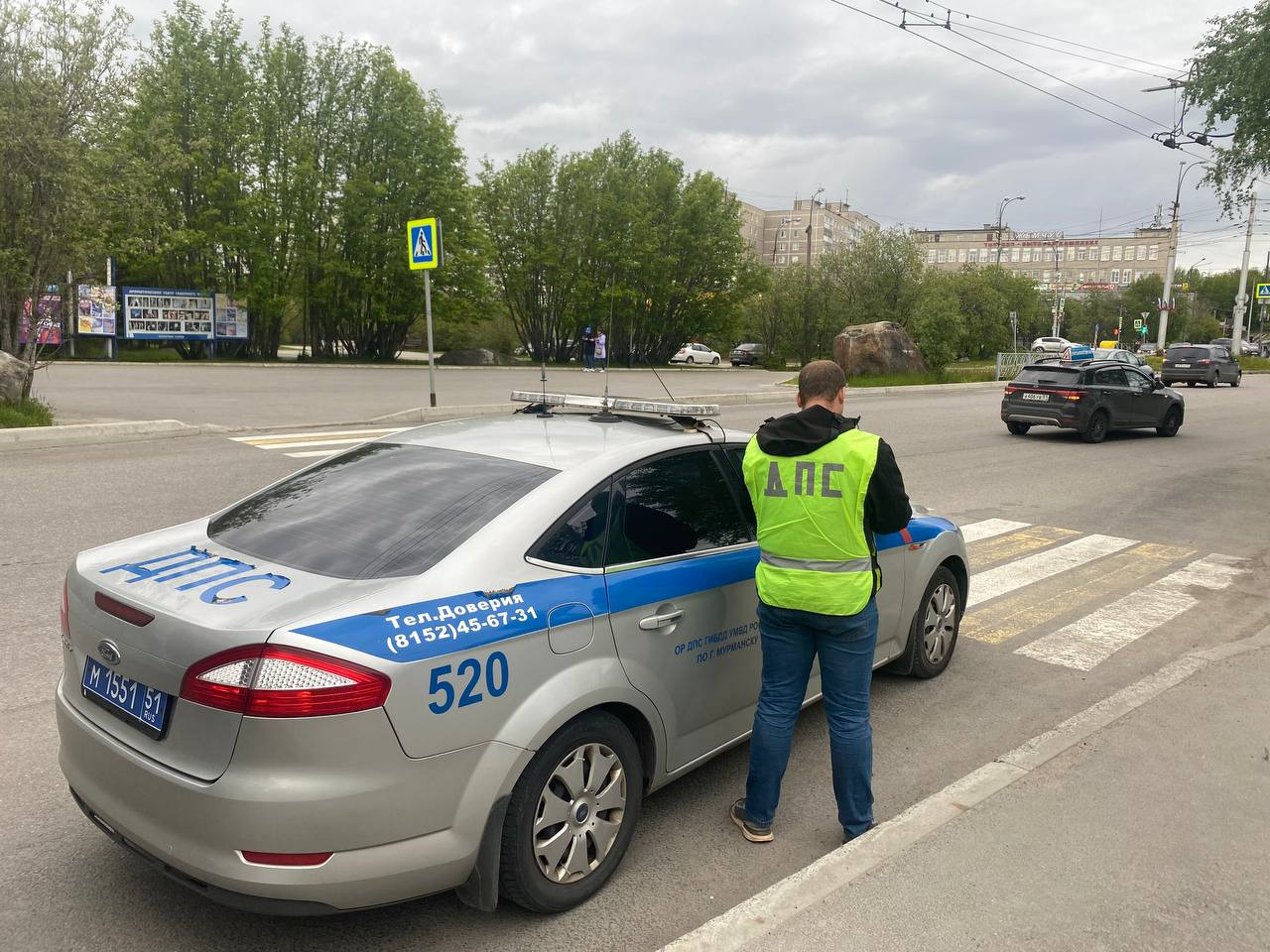 Велосипедиста сбили на пешеходном переходе на Кольском проспекте в  Мурманске | Информационное агентство «Би-порт»