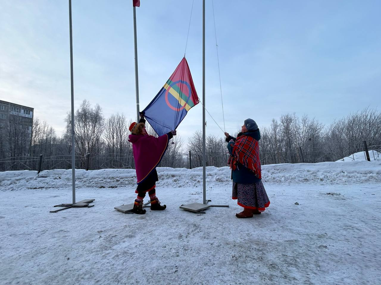 В Мурманске прошёл митинг в честь Международного дня саамов | 06.02.2024 |  Мурманск - БезФормата