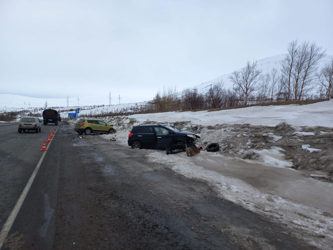 При столкновении автомобилей в районе Мончегорска пострадали два человека |  Информационное агентство «Би-порт»