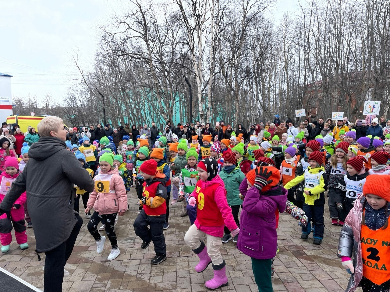 В Коле прошла эстафета дошколят Кольского района | Информационное агентство  «Би-порт»