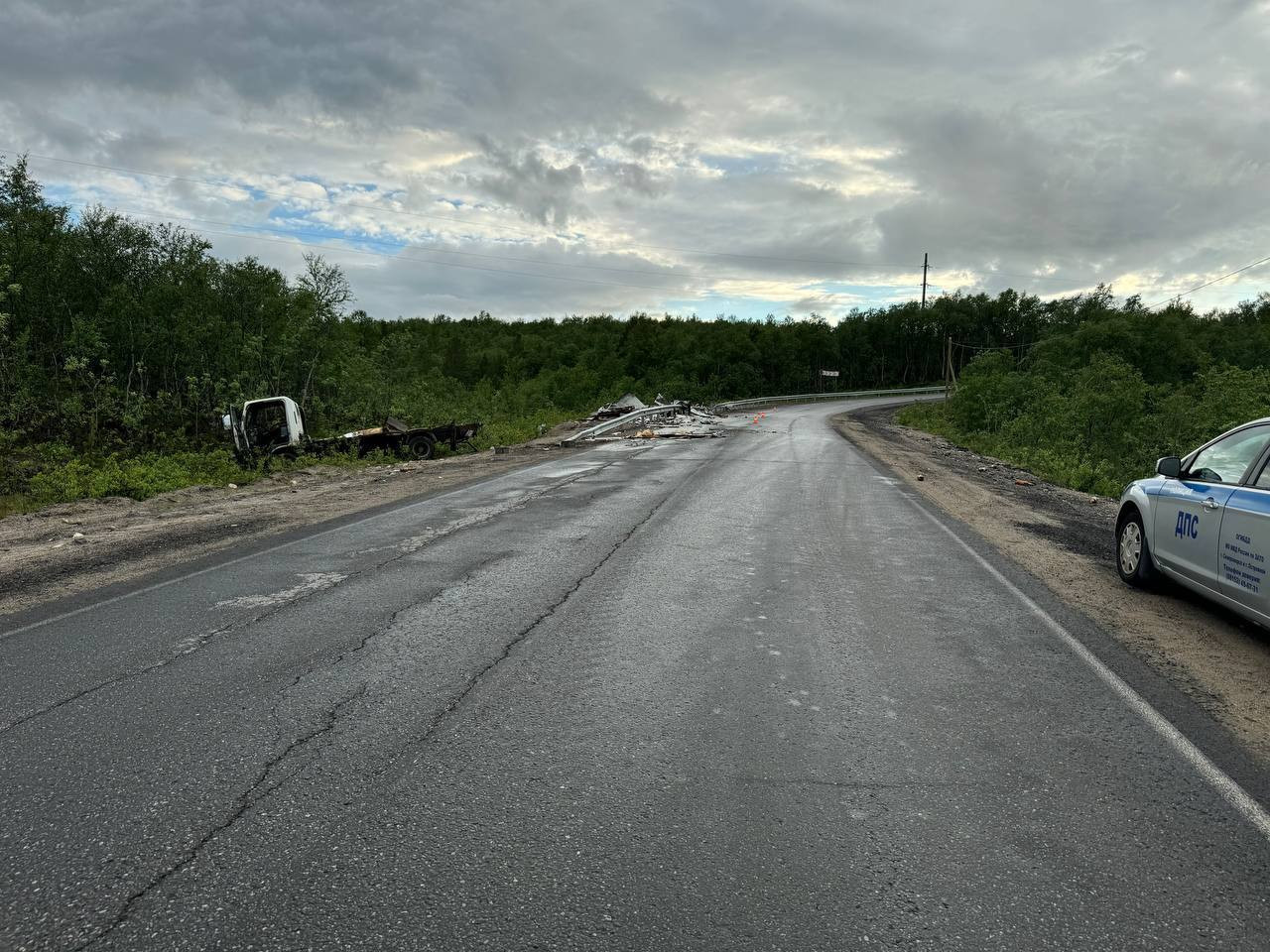 Два человека пострадали в ДТП на дороге Североморск — Североморск-3 |  21.06.2024 | Мурманск - БезФормата