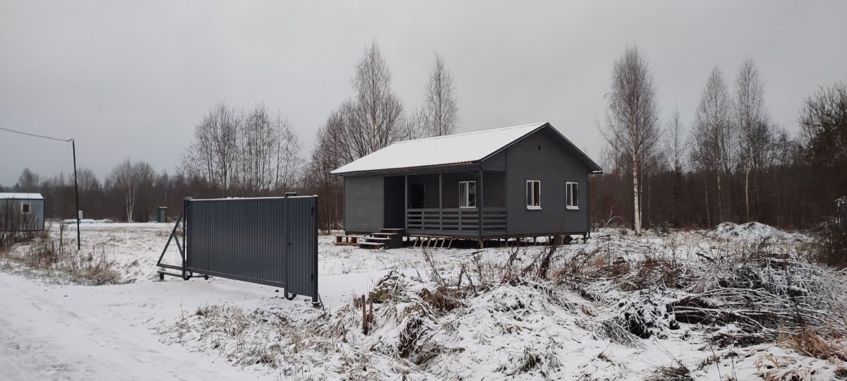 Дом, построенный в Мурманской области.