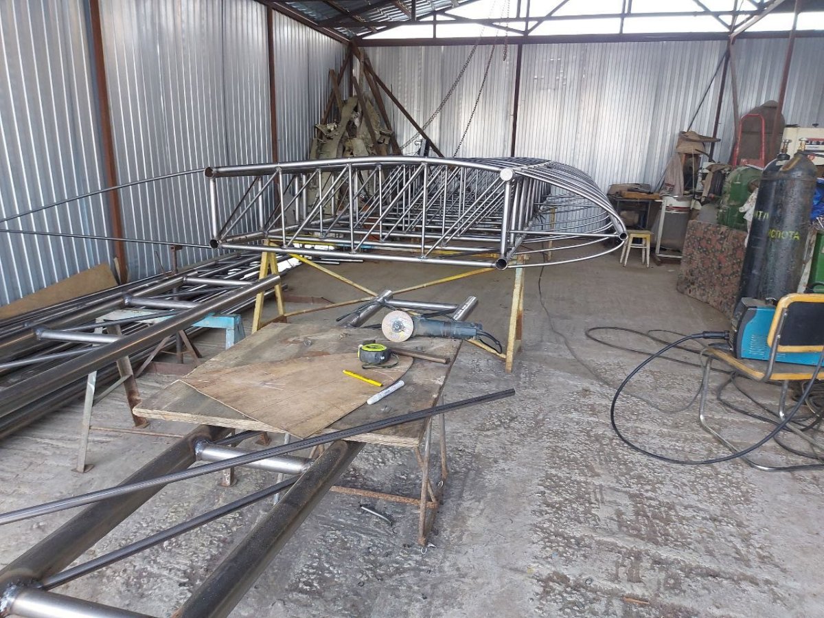 Реконструкция самолёта-памятника Ил-4 из Североморска