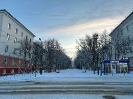 Площадь Сафонова в Североморске.