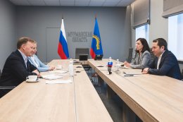 Рабочая встреча правительства Мурманской области и представителей компании «Эко Шиппинг».