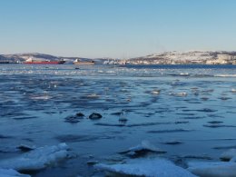 Кольский залив весной