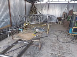 Реконструкция самолёта-памятника Ил-4 из Североморска