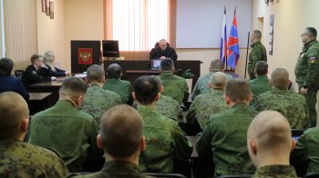 Военнослужащий на скамье подсудимых