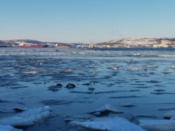 Кольский залив весной