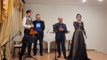 Участники международного проекта "Белые мосты" в Мурманской областной филармонии в феврале 2026 года.