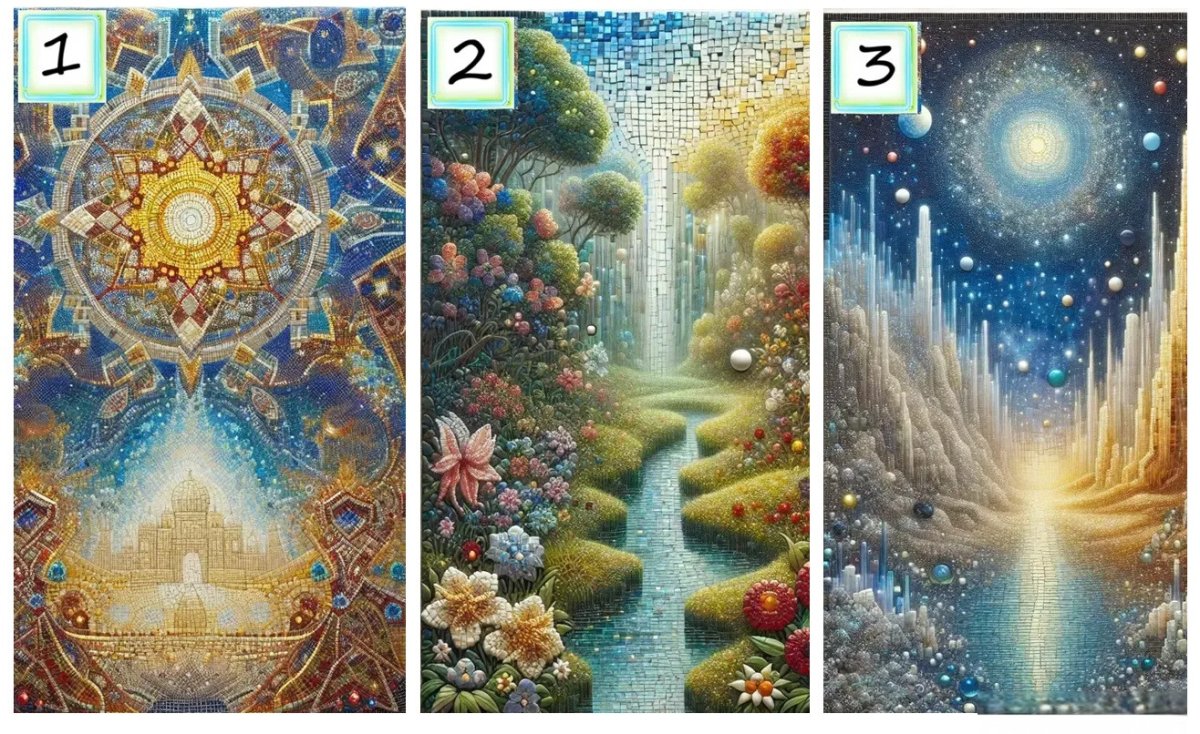 три красивые мозаики