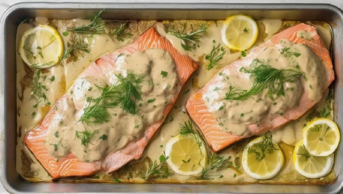 рыба под соусом