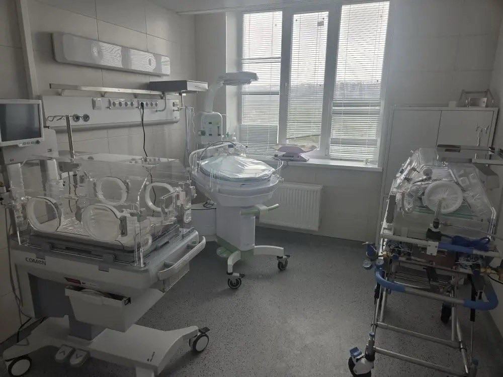 Отделение реанимации после ремонта