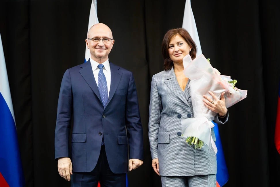 Сергей Кириенко и Оксана Демченко.