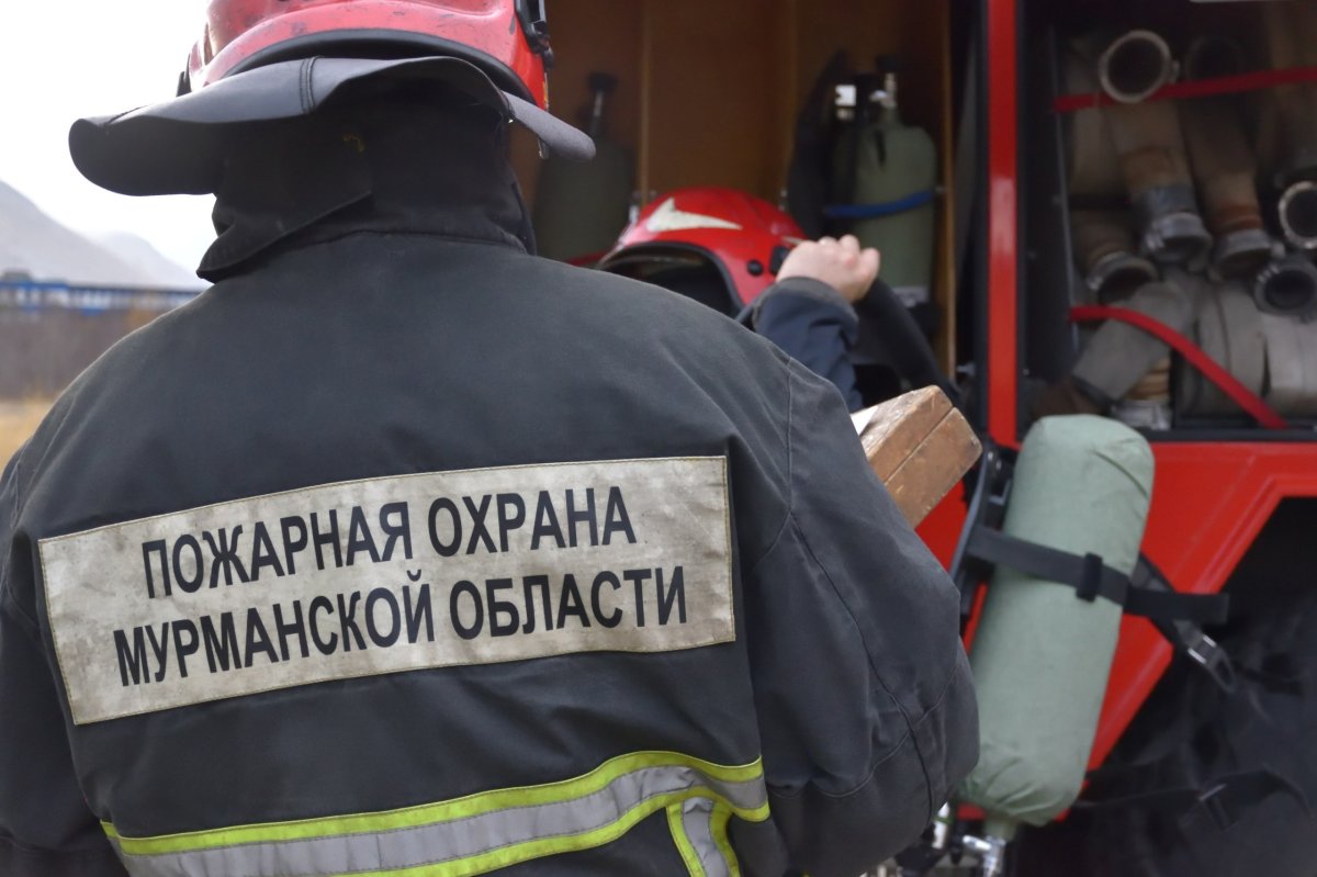 Огнеборец в Мурманской области