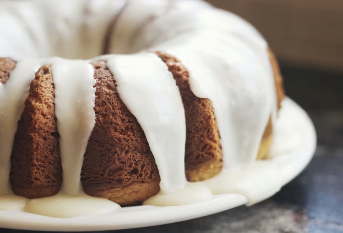 Кекс с кремом