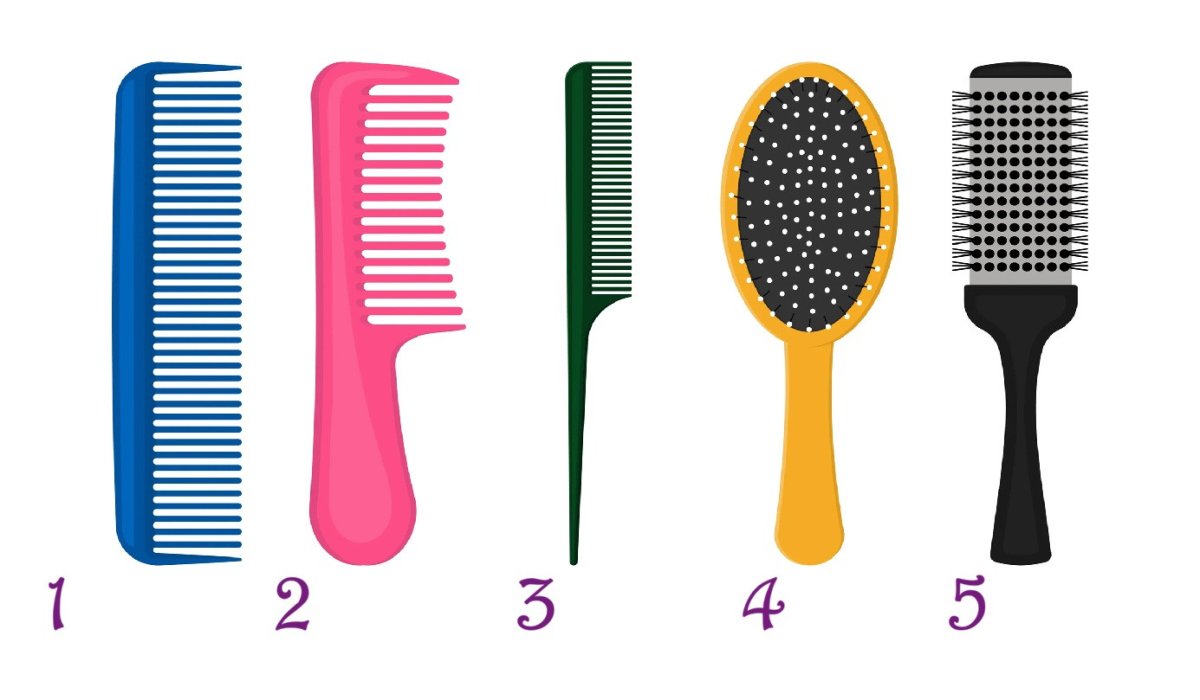 пять расчесок
