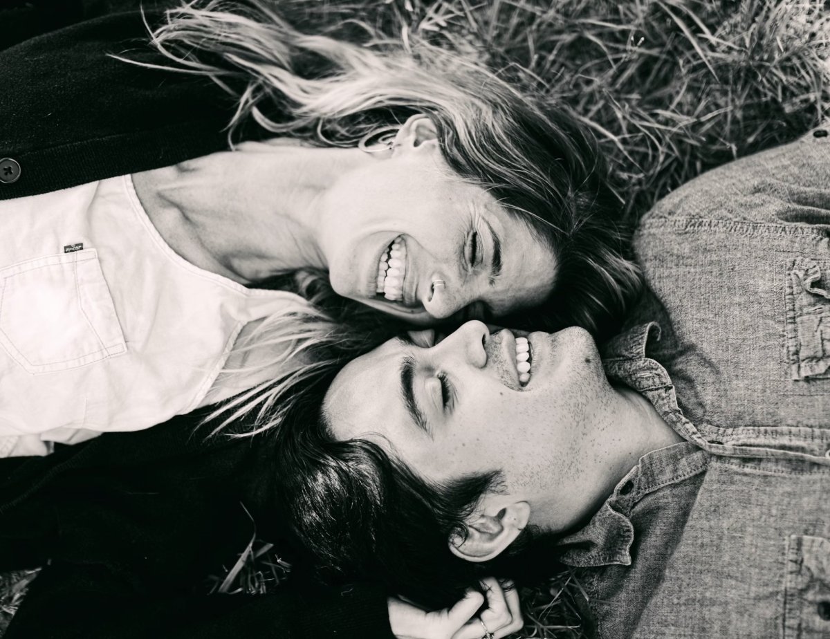 Счастливое фото пары