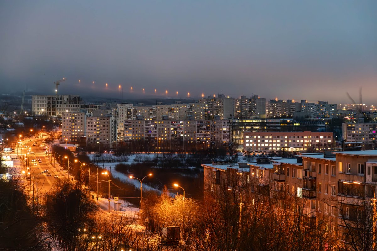 Вид Мурманска