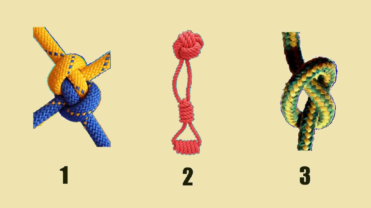 три разных узла