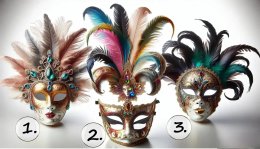 три маскарадные маски