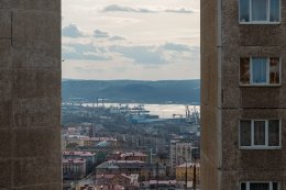 Вид на Мурманск
